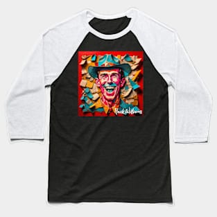 Hank Williams // Paper Art Baseball T-Shirt